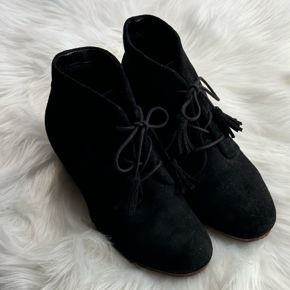 Dr Scholls Women’s Dakota Wedge Ankle Bootie Memory Foam Cool Fit Black 7.5